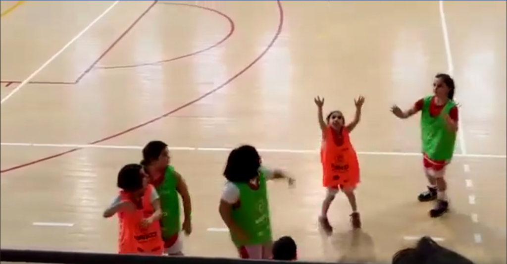gaia pieretti gesto fairplay basket