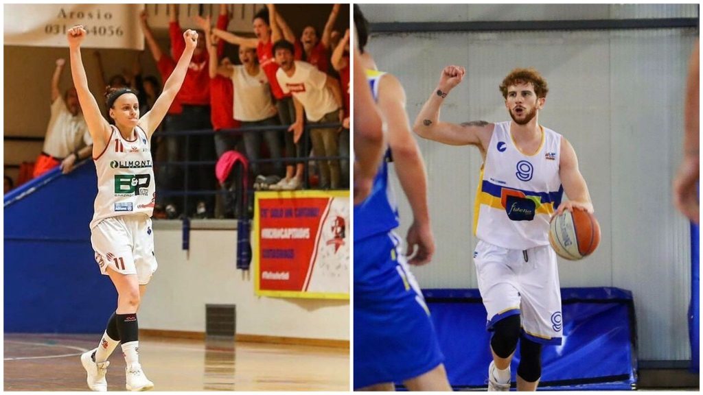 Valentina Baldelli e Filippo Guerra Basket