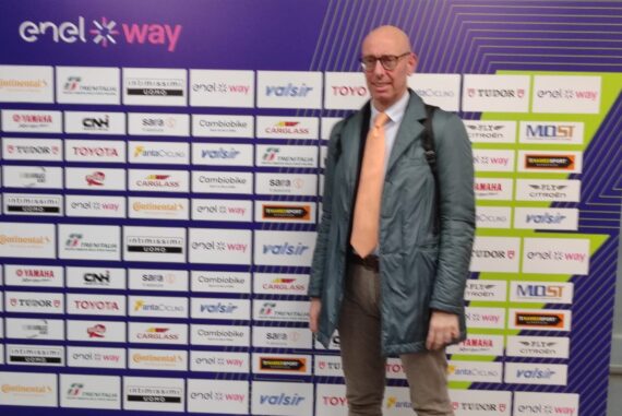 Il sindaco a Milano pre la Presentazione del Giro-E