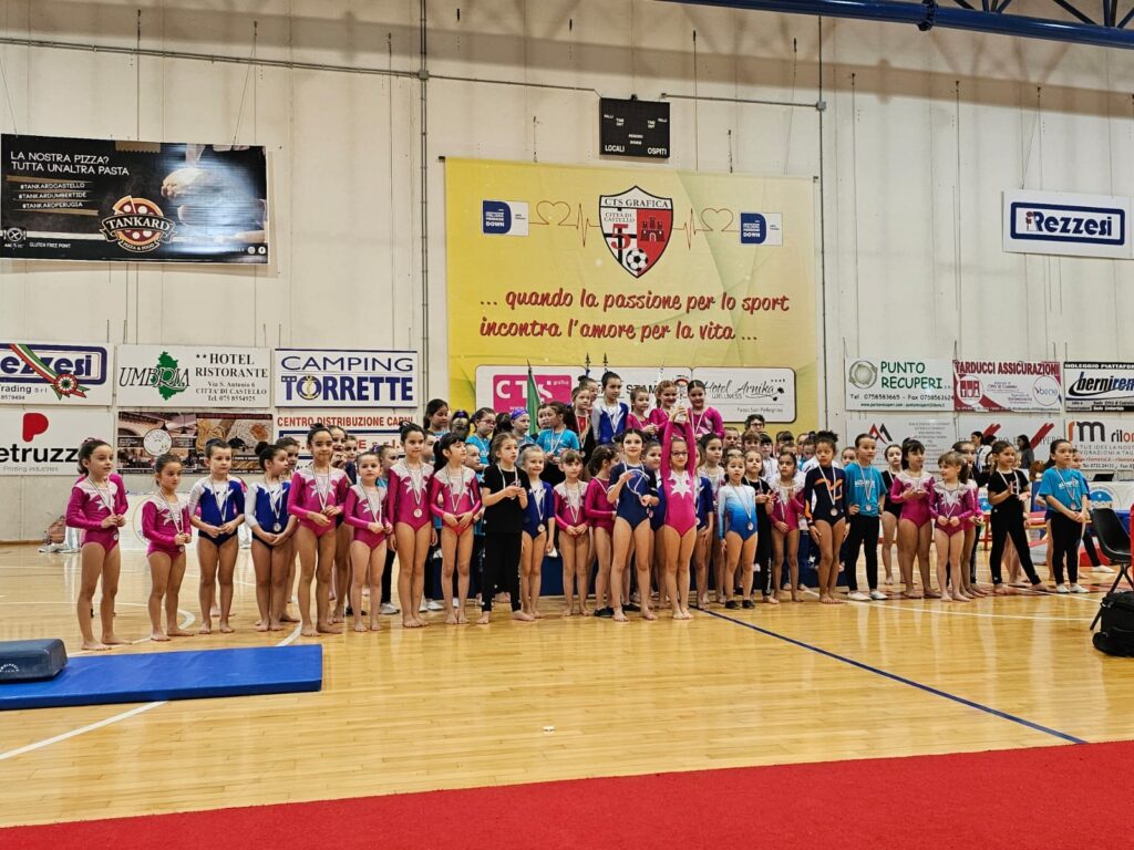 Un weekend di successi per la Ginnastica Azzurra di Gualdo Tadino