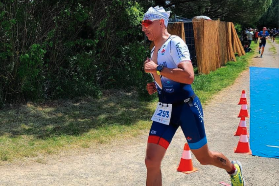 Campionato Italiano triathlon medio, Piersantelli non delude