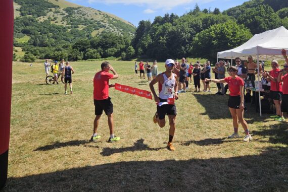 1° uomo 20 km Cristian Calzuola