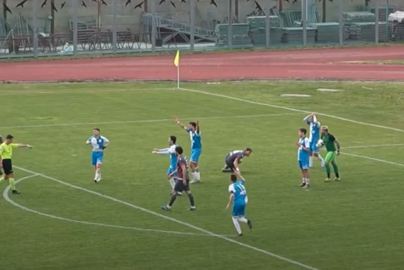 Cerqueto, rabbia e amarezza sconfitta con lo Spoleto decisa da un rigore dubbio