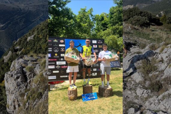 Il gualdese Gianluca Temperelli brilla al Pale Hero Trail terzo posto nella distanza regina