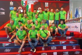 La squadra gualdese Freccette