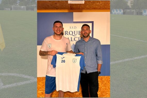 Mattia Manuali è nuovo giocatore del Cerqueto, Marketing Farm nuovo sponsor