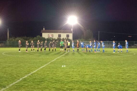 Botta e risposta tra Rigali e Rebelde- finisce 1-1, biancazzurri ancora in zona playoff